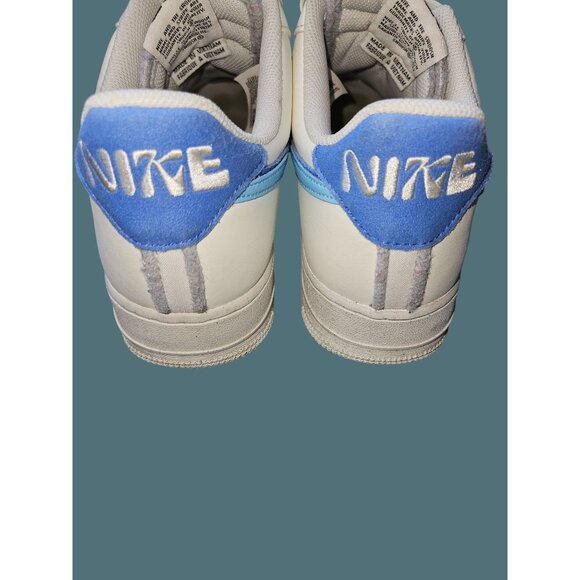 Nike Air Force 1'07 LV8 Sail/Blue Chill-Medium Blue Men Size 11.5 - Picture 4 of 14